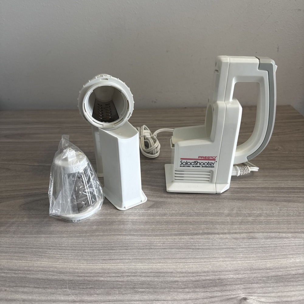 Presto 0291001 Salad-Shooter Electric Food Slicer Works